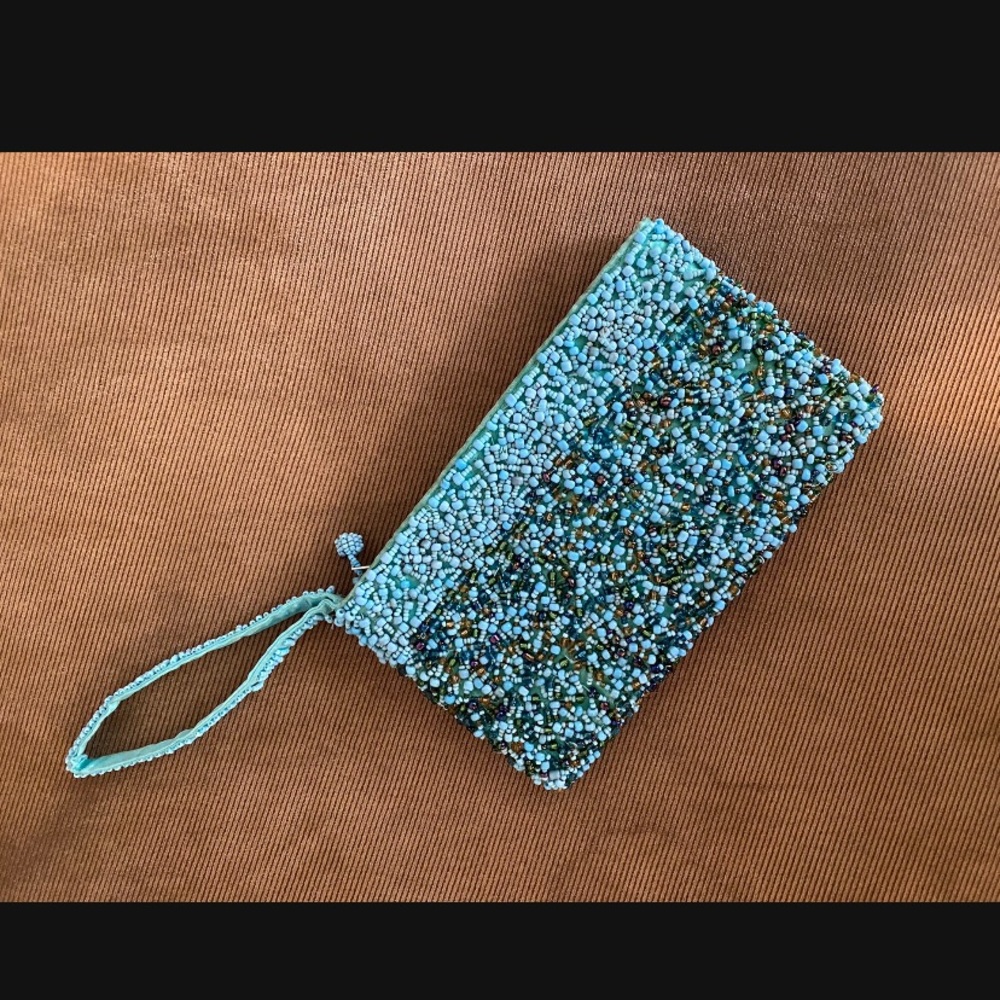 Beaded Clutch Purse